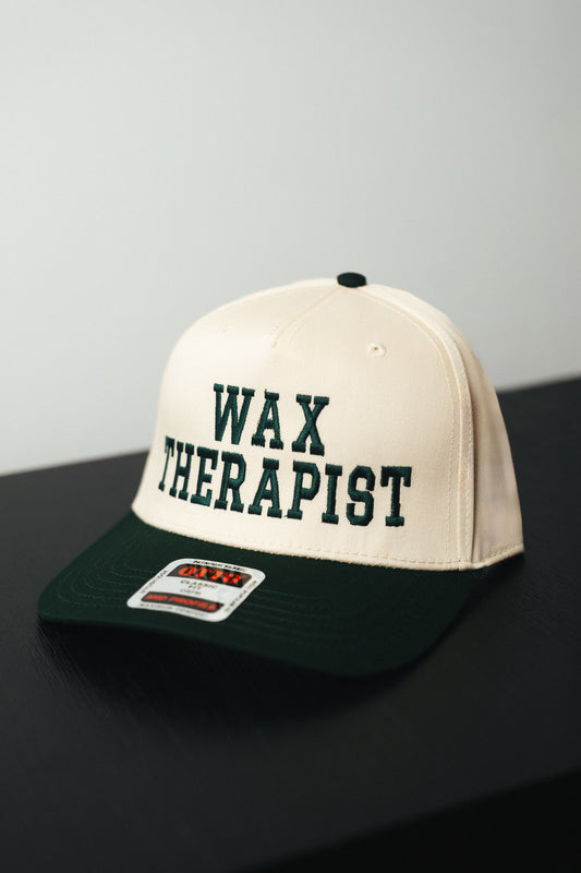 Wax Therapist - Hunter Green & Off White