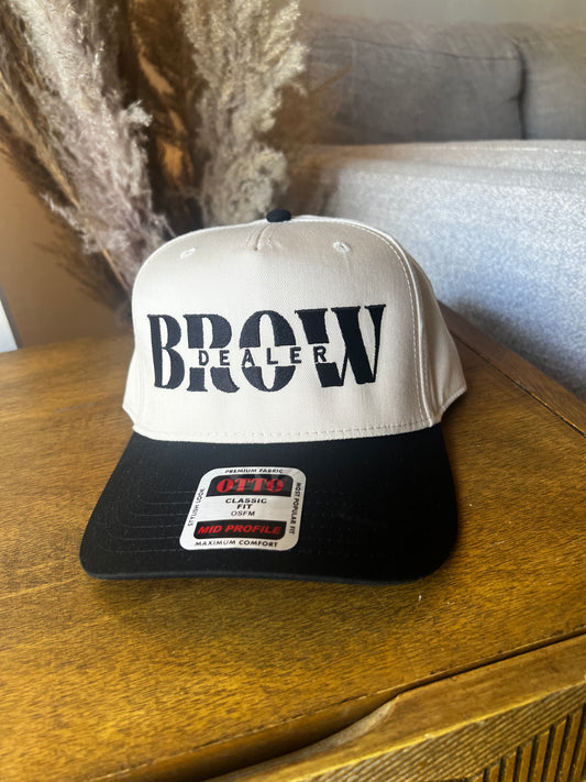 Brow Dealer- Tan and Black