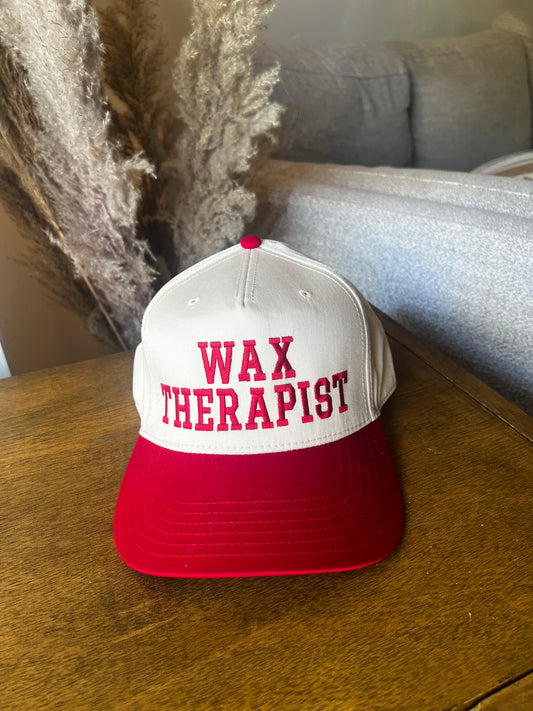 Wax Therapist - Red & Off White